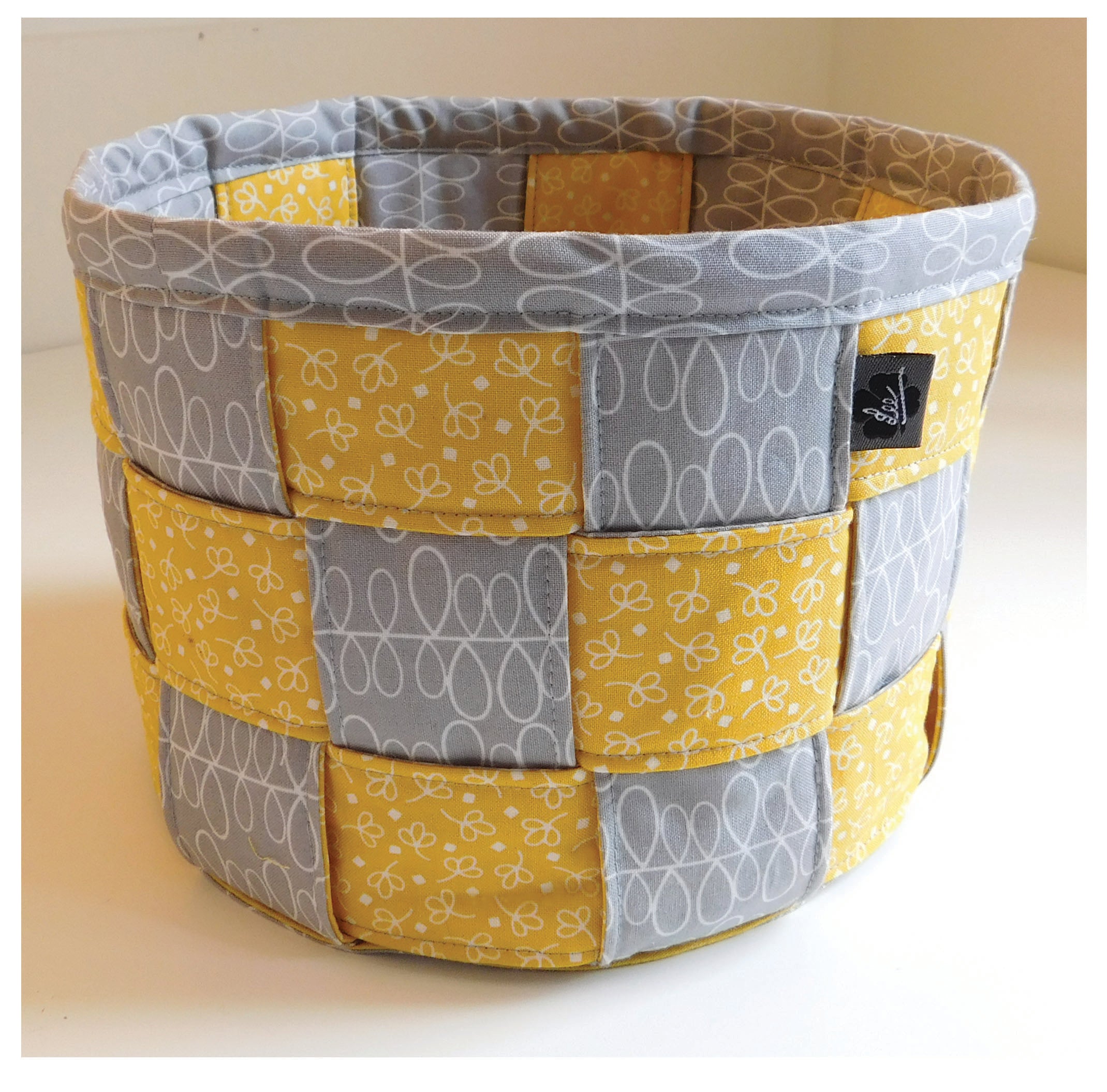 A Lovely Woven Basket Sewing Pattern – Love From Beth