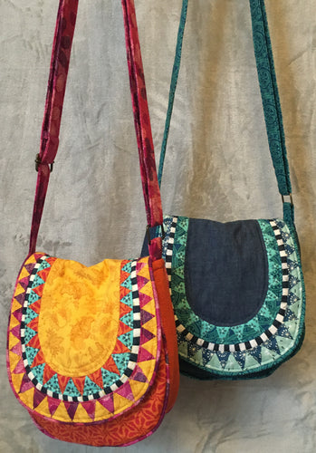Woven Panel Bag Sewing Pattern – Love From Beth