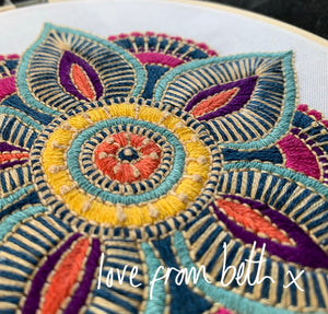 Starflower Embroidery Kit
