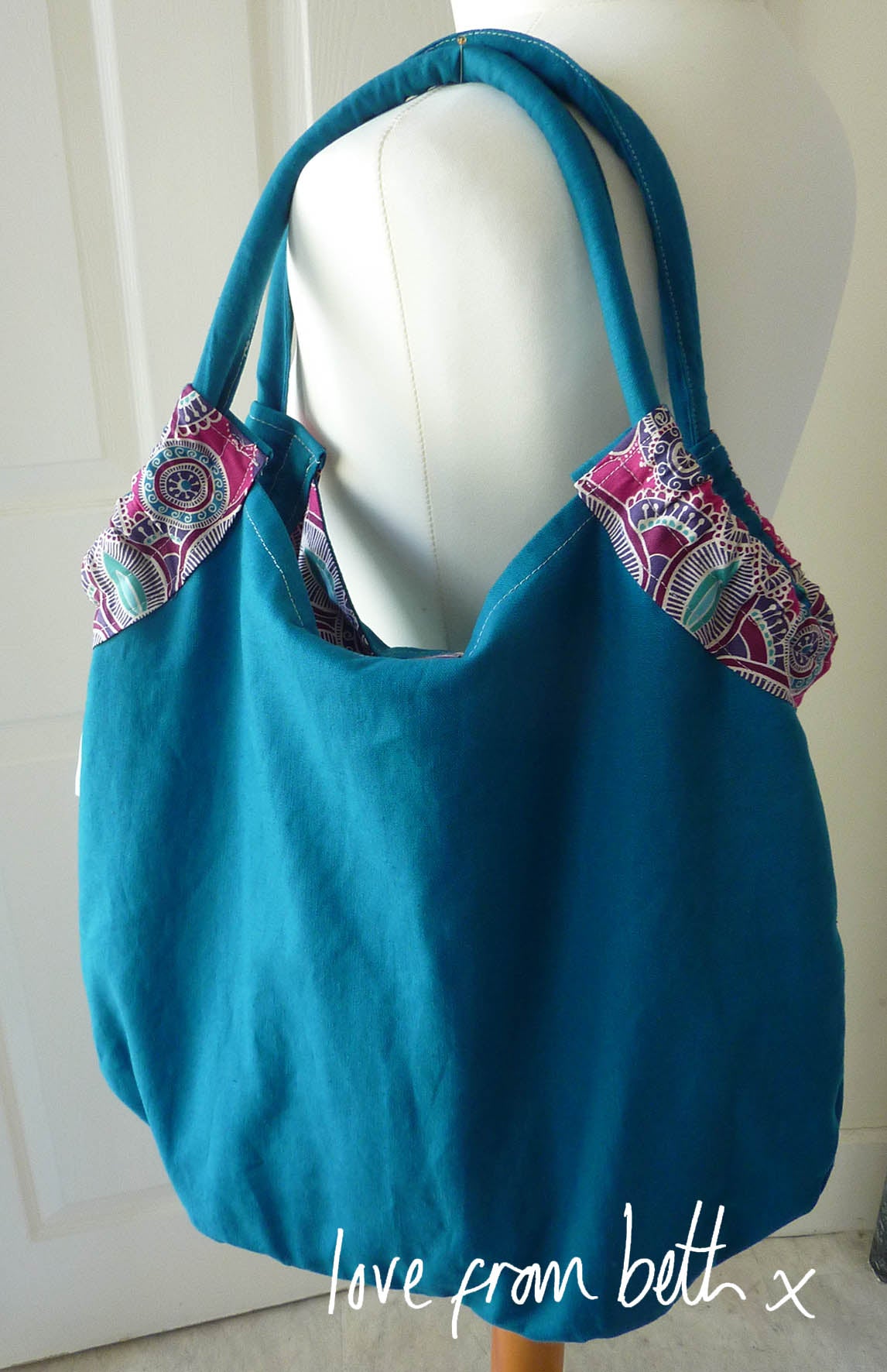 Reversible Shopping Bag Sewing Pattern