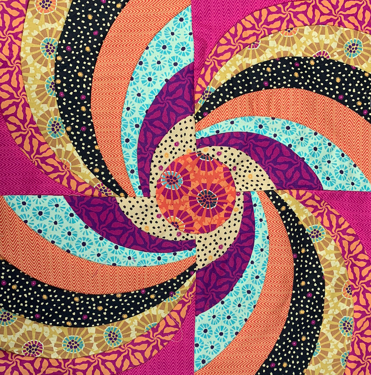 Vortex V Pattern Vortex Quilt Block Sewing Pattern – Love From Beth